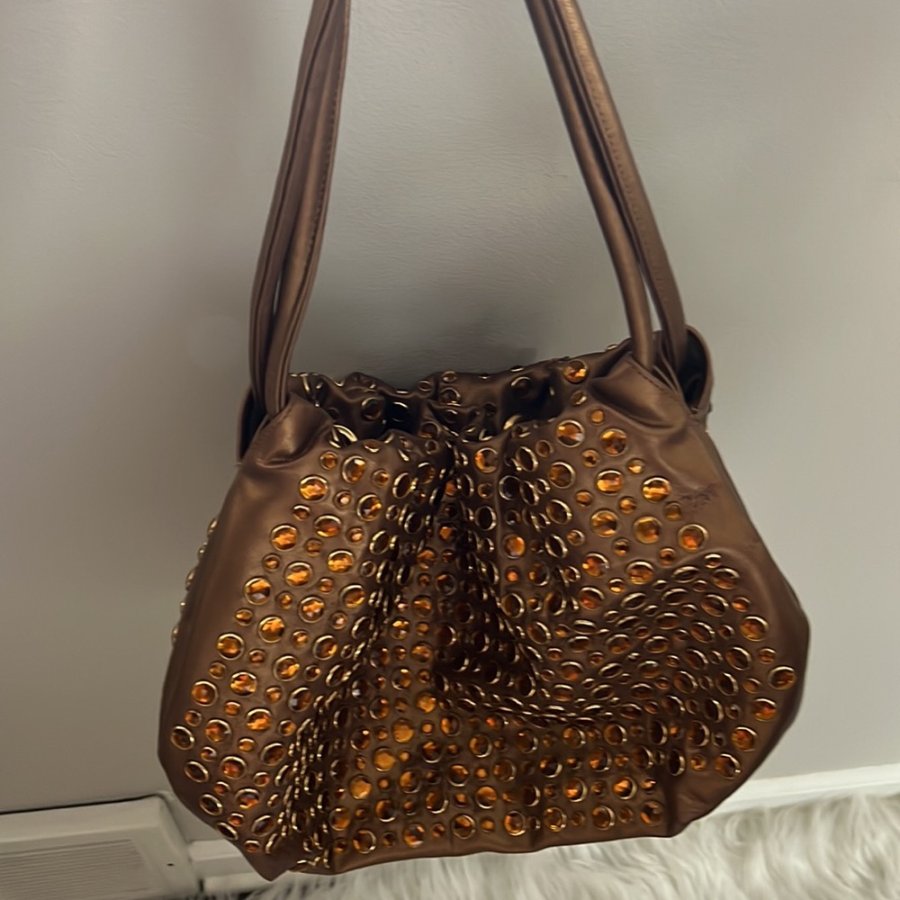 Sondra ROBERTS leather handbag, brand new, never used, no tags.
